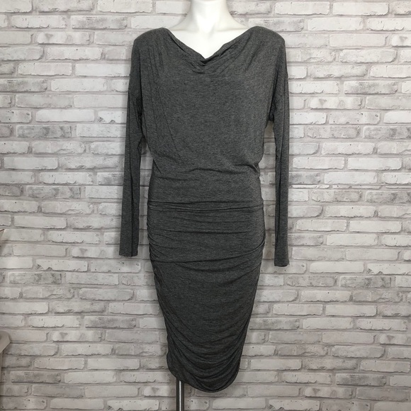 Athleta gray long sleeved dress, small - Picture 2 of 8